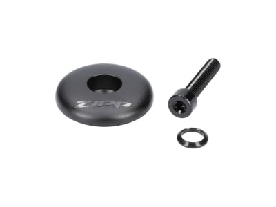 ZIPP Aheadkappe Top Cap für Service Course SL OS Vorbau | Aluminium schwarz