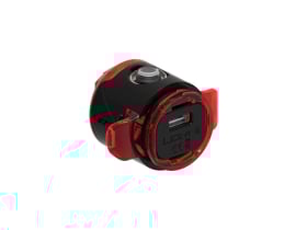LEZYNE Rücklicht Akku Femto Drive USB-C | StVZO | rot