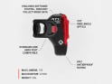 LEZYNE Rear Light Battery KTV Pro Alert USB | StVZO