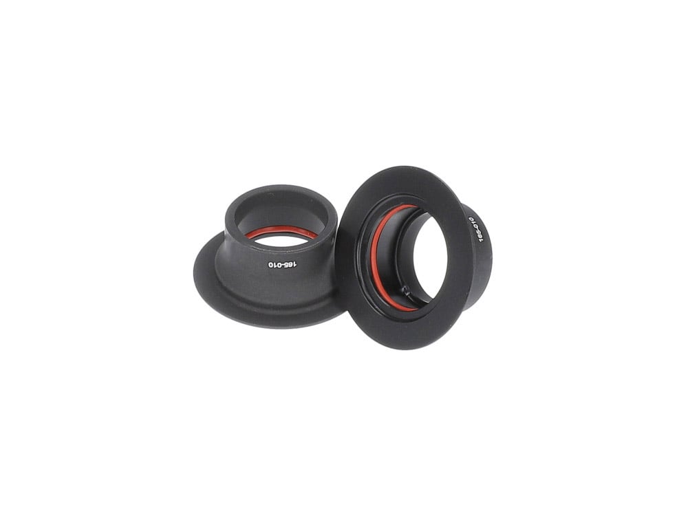 ZIPP フロントハブ ZM2 32H 15X110 Boost Thru Axle ブラック 00.2018.018.001[A8413] Zipp Front Axle End Cap Set for ZM2 Hubs - 15 x 110 Boost
