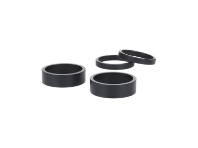 ACROS Spacer Set 1 1/8" Aluminium | schwarz