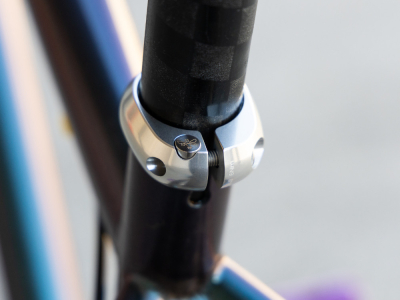 Chris King Seatpost Collar - 3D Violet – Cycle Project Store