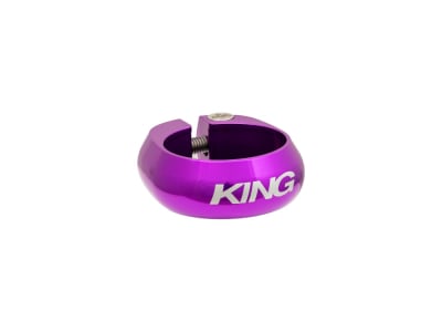 CHRIS KING Seatpost Collar | 3D purple 31,8 mm