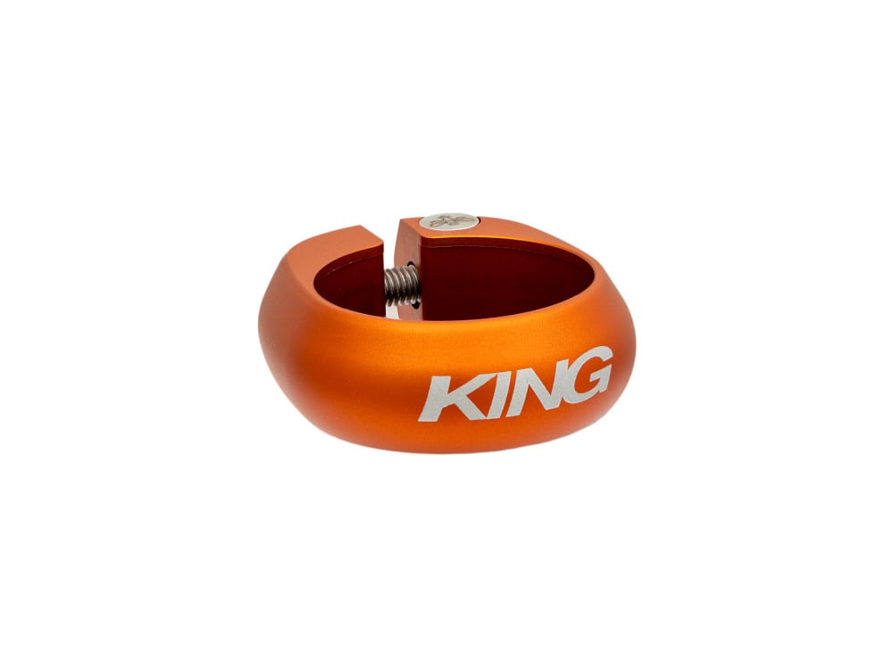 CHRIS KING Seatpost Collar | matte mango