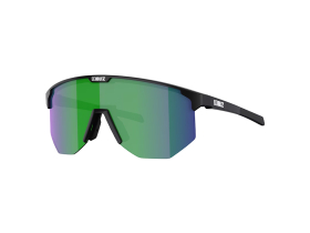 BLIZ Sunglasses Hero Matt Black | Smoke & Green