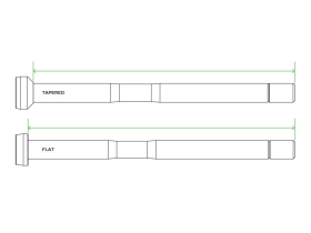 HOPE thru axle 12x148 mm BOOST for SRAM UDH | M12 x 1 |...