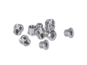 ALUGEAR Chainring Bolts Set 5-Arm Aluminum | 5 mm silver