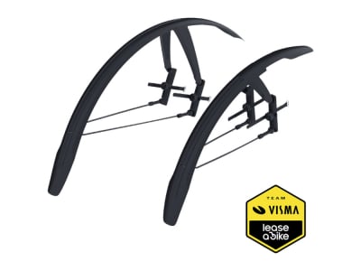 BBB CYCLING Schutzblech-Set DiscGuard für Fahrräder mit Scheibenbremsen BFD-65S