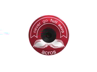 ACROS Aheadkappe Neveraero Topcap | rot