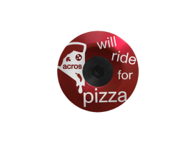 ACROS Ahead Cap Pizza Topcap | red
