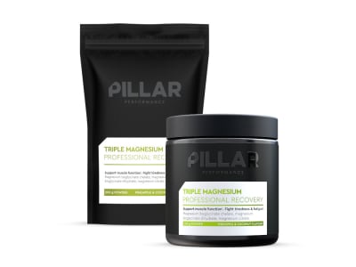 PILLAR PERFORMANCE Dietary Supplement Triple Magnesium Professional Recovery Powder Pineapple-Coconut | 200g