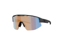 BLIZ Sunglasses Matrix Small Matt Black | Nordic Light Coral Blue