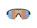 BLIZ Sunglasses Matrix Small Matt Black | Nordic Light Coral Blue