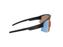 BLIZ Sunglasses Matrix Small Matt Black | Nordic Light Coral Blue