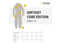 DIRTLEJ DirtSuit Core Edition Ladies | black / honey XS