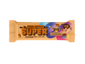CHIMPANZEE Super Bar Cocoa Muffin + Caffeine | 55g Bar