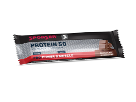 SPONSER Protein Bar Protein 50 Chocolate 50g | 25 Bar Box