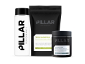 PILLAR PERFORMANCE Training Essentials Bundle Triple Magnesium Powder | 200g + Ultra B Active 60 tablets + Mikroshaker | 500 ml Pineapple Coconut