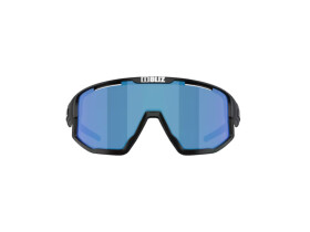 BLIZ Sunglasses Fusion Matt Black | Smoke & Blue
