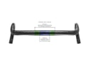 BJORN Handlebar Rool Gravel 3K Carbon | 31,8 mm | 420 mm