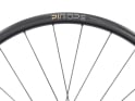 PI ROPE Laufradsatz 28" Gravel Light Center Lock Baccara WRX 27 | Black Premium Edition Shimano Micro Spline