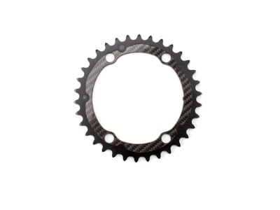 CARBON-TI Chainring X-CarboRing BCD 110 asymmetric 4 arms | Inner Ring 38 Teeth
