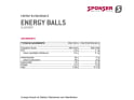 SPONSER Energy Balls Blueberry | 45g Beutel