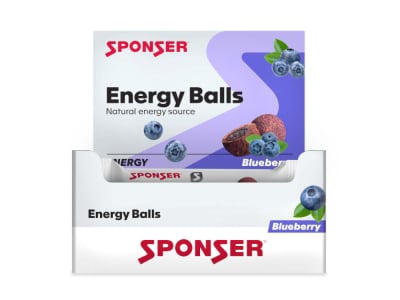 SPONSER Energy Balls Blueberry 45g |18 Bag Box
