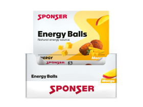SPONSER Energy Balls Mango 45g | 18 Bags Box