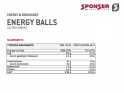 SPONSER Energy Balls Salted Caramel 45g | 18 Beutel Box