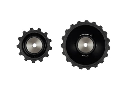 CERAMICSPEED Pulley Wheels Alpha Disc | 13 & 19 Teeth for OSPW System | black