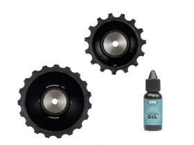 CERAMICSPEED Pulley Wheels Alpha Disc | 15 & 19 Teeth...