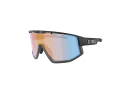 BLIZ Sonnenbrille Vision Matt Black | Nordic Light Coral Blue