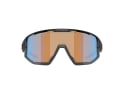BLIZ Sonnenbrille Vision Matt Black | Nordic Light Coral Blue