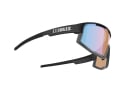 BLIZ Sonnenbrille Vision Matt Black | Nordic Light Coral Blue