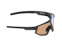 BLIZ Sonnenbrille Vision Matt Black | Nordic Light Coral Blue