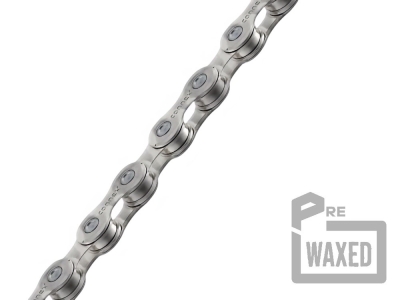 CONNEX pre-waxed Chain 12WAX incl. Chain Lock | 12-speed | 126 links | silver