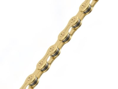 CONNEX Kette 12SG inkl. Kettenschloss | 12-fach | 126 Glieder | gold