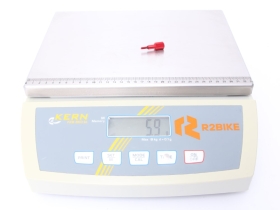 SUPERNOVA Rändelschraube für HBM 2 | rot