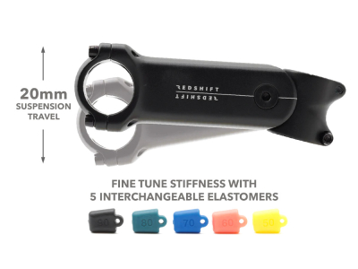 REDSHIFT Suspension Stem ShockStop | 31,8 mm | 6° | black 120 mm