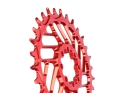 ALUGEAR Kettenblatt rund Beach Ball Direct Mount | 1-fach Narrow Wide SRAM MTB 8-Loch Transmission | BOOST | rot | 34 Zähne