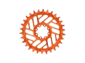 ALUGEAR Kettenblatt rund Beach Ball Direct Mount | 1-fach Narrow Wide SRAM MTB 8-Loch Transmission | BOOST | orange | 36 Zähne