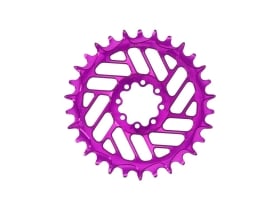 ALUGEAR Chainring round Beach Ball Direct Mount | 1-speed...