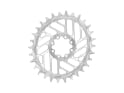 ALUGEAR Chainring Beach Ball oval Direct Mount | 1-speed Narrow Wide SRAM MTB 8-bolt Transmission | BOOST | silver | 28 teeth