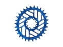 ALUGEAR Chainring oval Beach Ball Direct Mount | 1-speed Narrow Wide SRAM MTB 8-bolt Transmission | BOOST | blue | 36 teeth