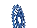 ALUGEAR Chainring oval Beach Ball Direct Mount | 1-speed Narrow Wide SRAM MTB 8-bolt Transmission | BOOST | blue | 36 teeth