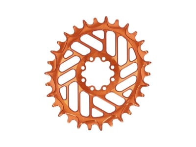 ALUGEAR Chainring oval Beach Ball Direct Mount | 1-speed Narrow Wide SRAM MTB 8-bolt Transmission | BOOST | orange