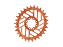 ALUGEAR Chainring oval Beach Ball Direct Mount | 1-speed Narrow Wide SRAM MTB 8-bolt Transmission | BOOST | orange | 28 teeth
