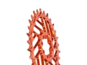 ALUGEAR Chainring oval Beach Ball Direct Mount | 1-speed Narrow Wide SRAM MTB 8-bolt Transmission | BOOST | orange | 28 teeth