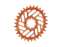 ALUGEAR Chainring oval Beach Ball Direct Mount | 1-speed Narrow Wide SRAM MTB 8-bolt Transmission | BOOST | orange | 28 teeth
